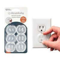 Dreambaby Plastic Baby Safety Outlet Plug Covers – 12…