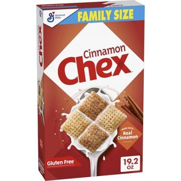 Cinnamon Chex Cereal, Gluten Free Breakfast Cereal, Made with…