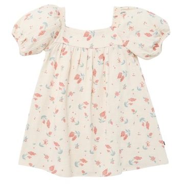 Modern Moments by Gerber Baby Girls’ Puff Sleeve Dress,…