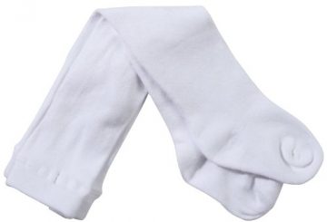 Jefferies Socks Baby-girls Infant Seamless Organic Cotton Tights, White,…