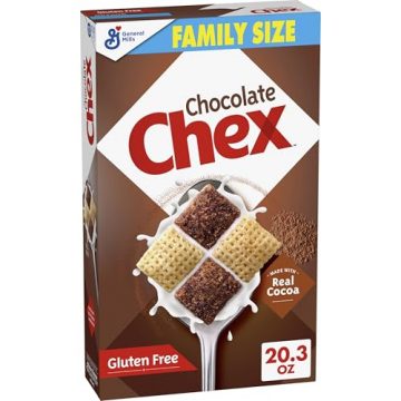 Chocolate Chex Cereal, Gluten Free Breakfast Cereal, Made with…
