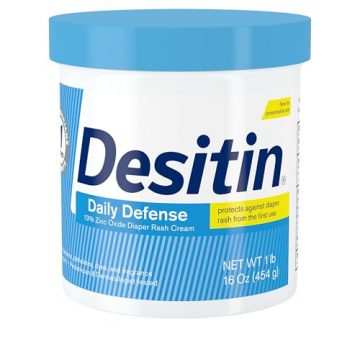 Desitin Daily Defense Baby Diaper Rash Cream with 13%…