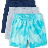 The Children’s Place,Baby-Boys,and Toddler Boys’ Athletic Basketball Shorts,Seagrove 3-Pack,9…