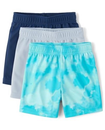The Children’s Place,Baby-Boys,and Toddler Boys’ Athletic Basketball Shorts,Seagrove 3-Pack,9…