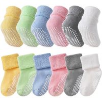 SDBING Baby Boys Girls Grips Socks Infant Toddlers Kids…