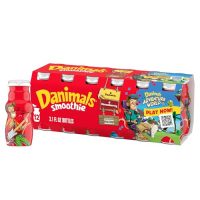 Danimals Smoothie Strawberry and Banana Dairy Drink Multi-Pack, Creamy…