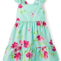 The Children’s Place,Baby-Girls,and Toddler Casual Sleeveless Tiered Dresses,Mint Tea…