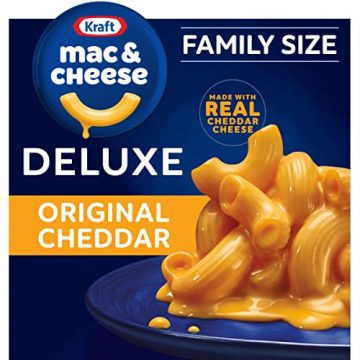 Kraft Deluxe Original Cheddar Mac & Cheese Macaroni and…