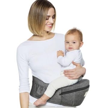 Safotad Baby Carrier with Hip Seat, Ergonomic Front Carrier…