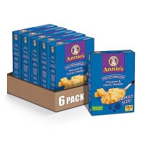Annie’s Macaroni and Classic Cheddar, Made with Organic Pasta…