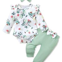 YALLET Baby Girl Clothes Newborn Infant Girl Outfits Floral…