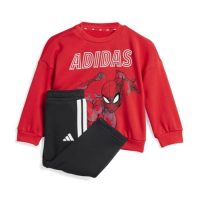 adidas Unisex-Baby x Marvel Spider-Man Sportswear Jogger Set, Pure…