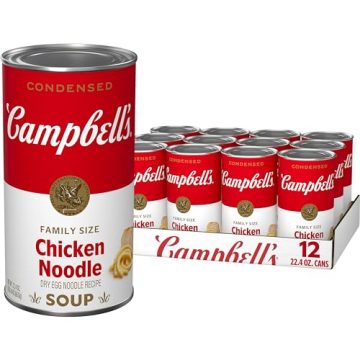 Campbell’s Condensed Family Size Chicken Noodle Soup, 22.4 oz.…