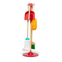 Melissa & Doug Dust Sweep Mop 6-Piece Pretend Play…