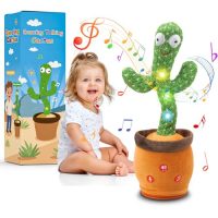Qularlans Dancing Talking Cactus Toy with Adjustbale Volume, Boys…