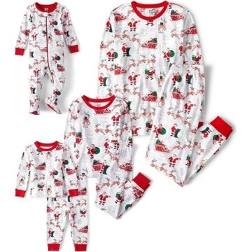 The Children’s Place Baby Group 1-Family Matching, Christmas Pajama…