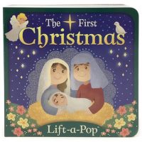 The First Christmas: Lift-a-Pop Pop-Up Nativity Board Book for…