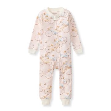 Burt’s Bees Baby Baby Girls Pajamas, One-Piece Footless Sleeper…