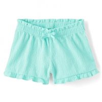 The Children’s Place,Baby-Girls,and Toddler Pull On Ruffle Hem Shorts,Mint…