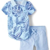 The Children’s Place,Baby-Boys,and Newborn Short Sleeve Button Down Shirt…